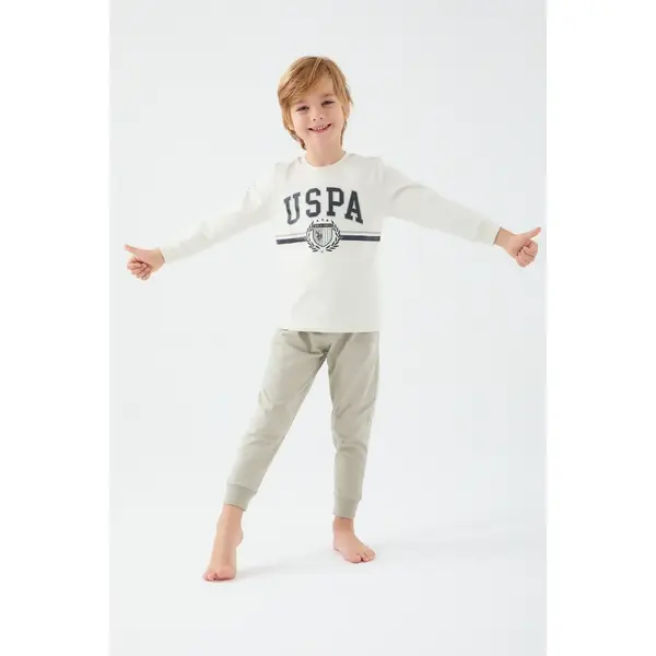 U.S. Polo Pijama Takımı Kemik