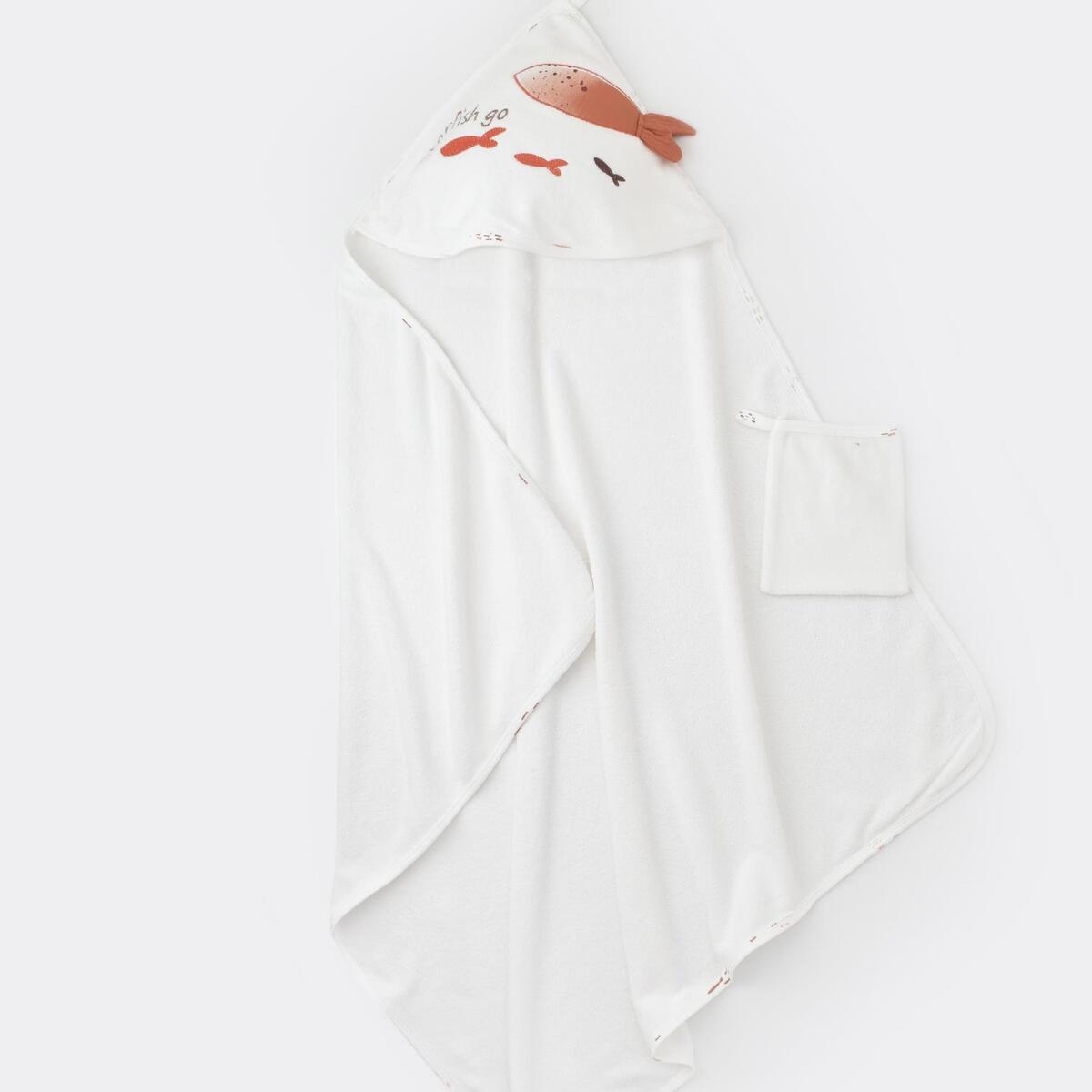 Bibaby Organik Havlu Magic Starfish Latte
