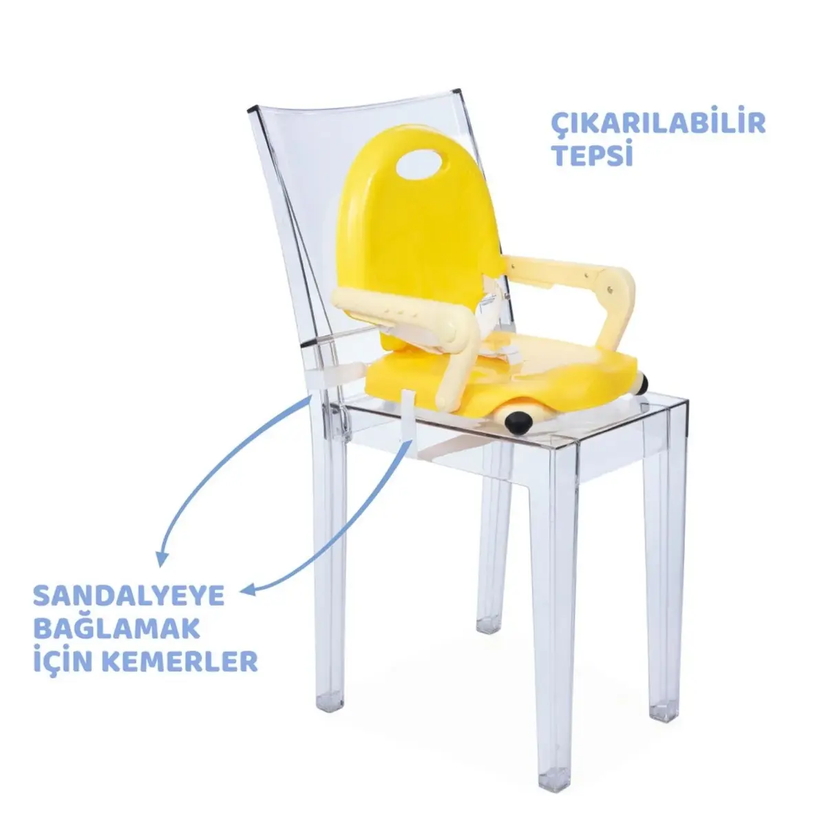 Chicco Pocket Snack Portatif Mama Sandalyesi Saffron
