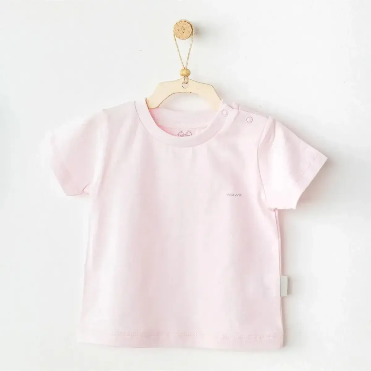 Andy Wawa T-Shirt Casual Pembe
