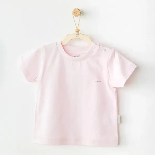 Andy Wawa T-Shirt Casual Pembe