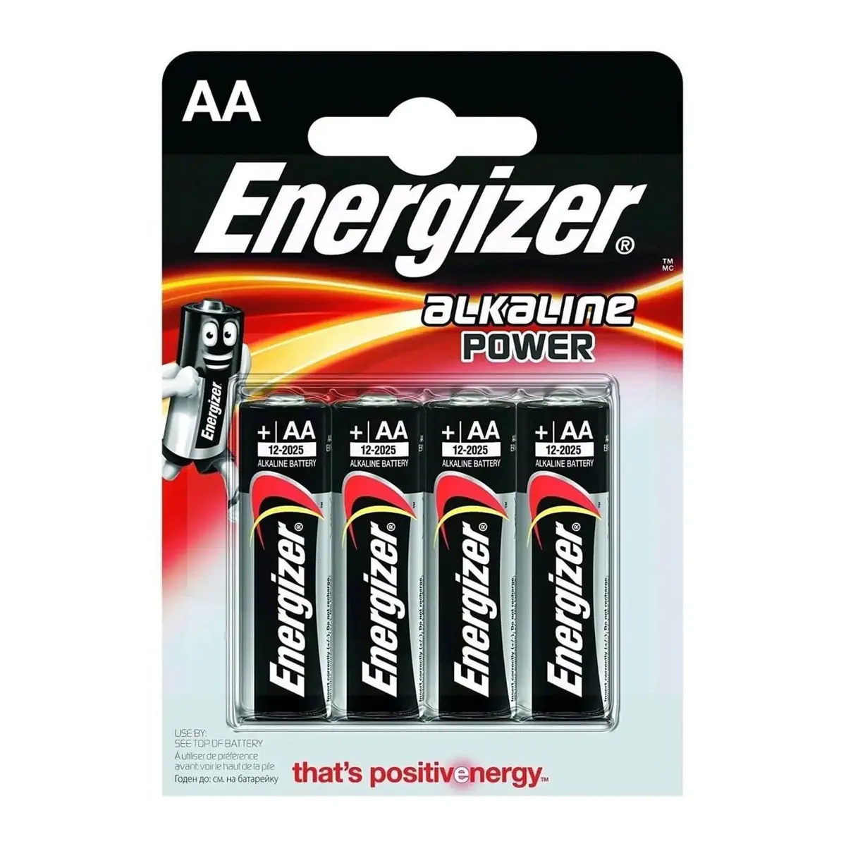 Energizer Power Alkaline AA 4lü Kalem Pil
