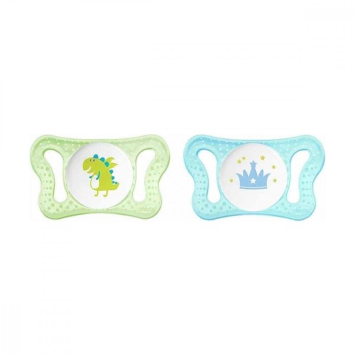 Chicco Physio Micro Silikon Emzik 2li 0-2 Ay Erkek