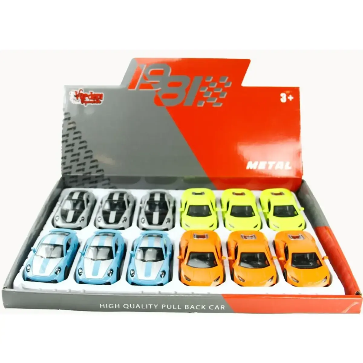 Vardem Çek Bırak Spor Araba 1:43 