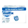 Molfix Bebek Bezi 4 Beden Maxi 7-14 Kg 136lı Ultra Avantaj Paketi  