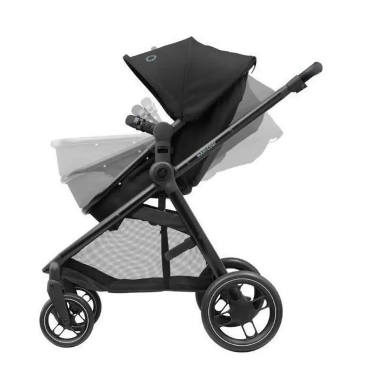 Maxi Cosi Zelia3 Travel Sistem Bebek Arabası Essential Black