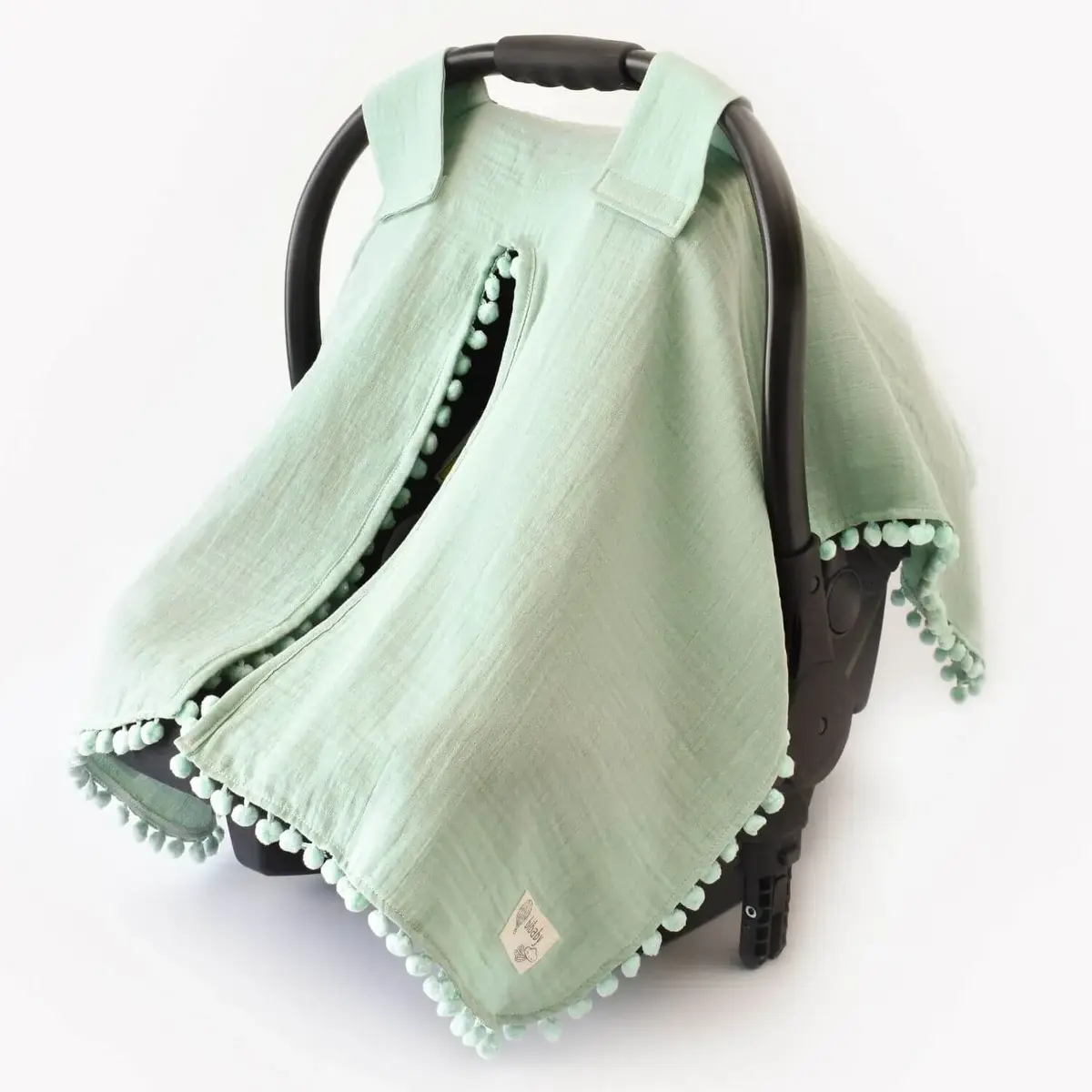 Bibaby Müslin Puset Örtüsü Yeşil Bibaby Müslin Puset Örtüsü Yeşil