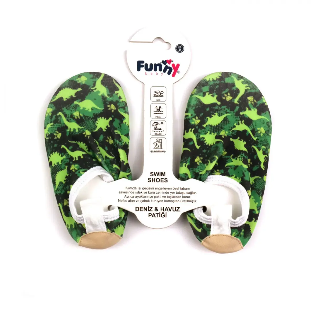 Funny Deniz Patiği Dinozor