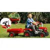 Dolu Römorklu Pedallı Traktör Kırmızı
