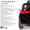 Potenza Akülü Araba Kumandalı 4*2 12 Volt Siyah