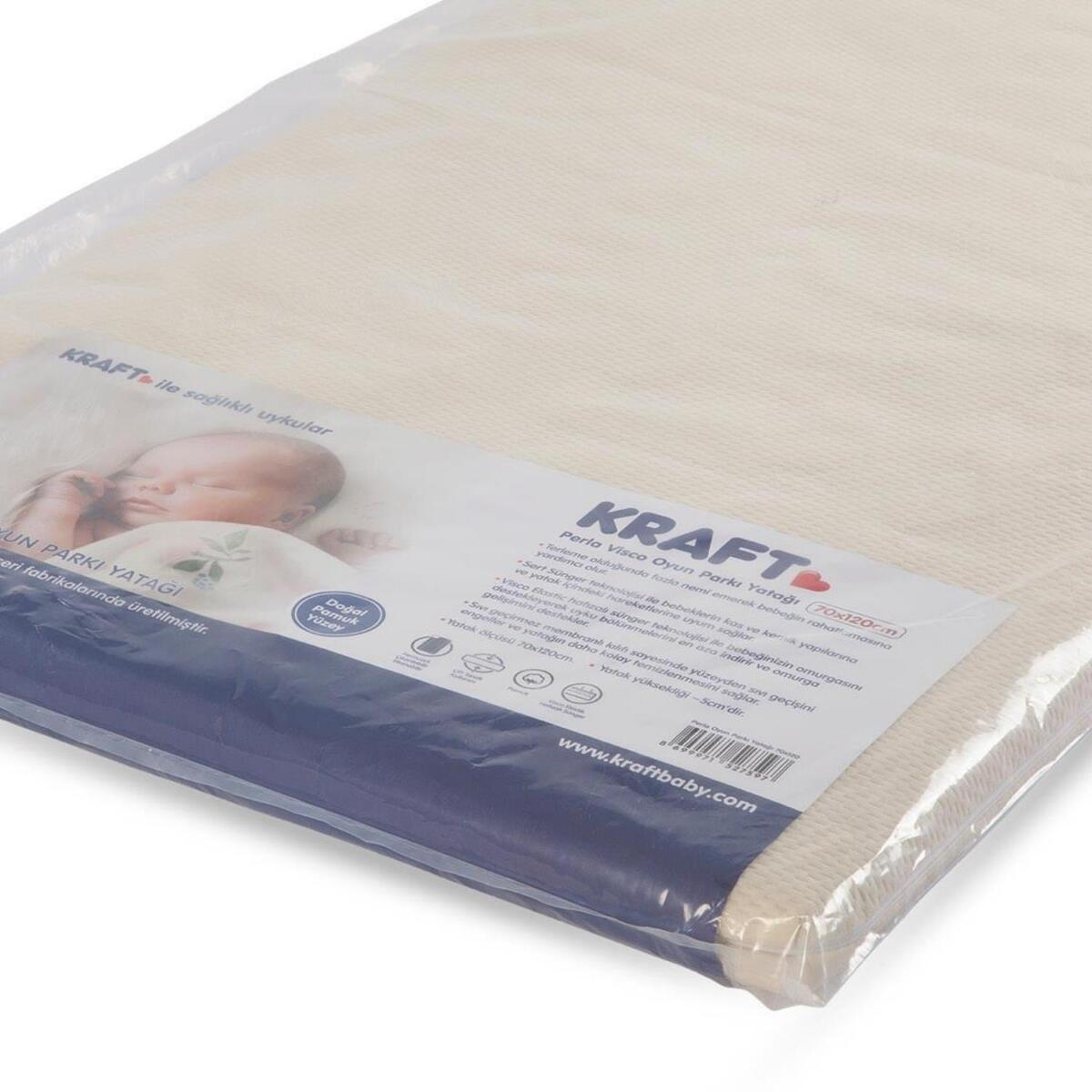 Kraft Perla Oyun Parkı Yatağı Visco 70*120 Cm