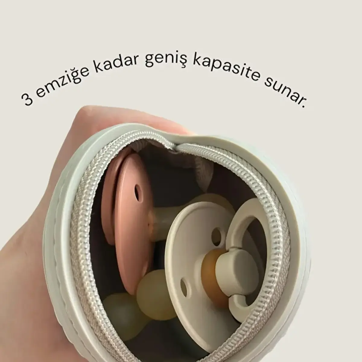 Moisy Emzik Saklama Kutusu Bej