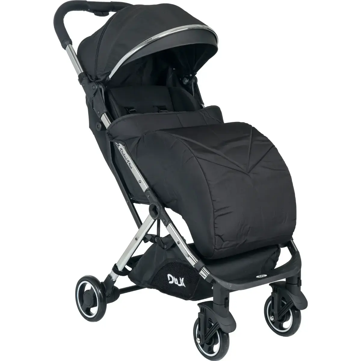 Duux Dubai Plus Kabin Bebek Arabası Siyah