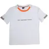 H&C T-Shirt Dont Understimate Yourself Beyaz - Kahverengi