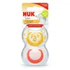 Nuk Star Silikon Emzik 2li 6-18 Ay Kız
