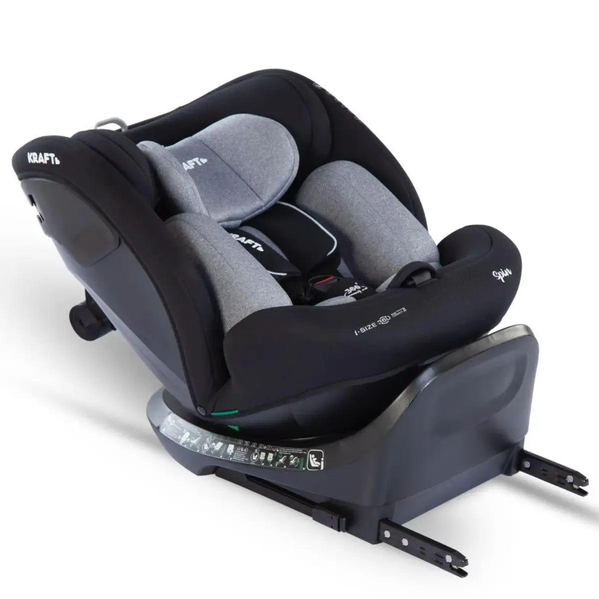 Kraft Spin I-Size Oto Koltuğu 0-36 Kg Green