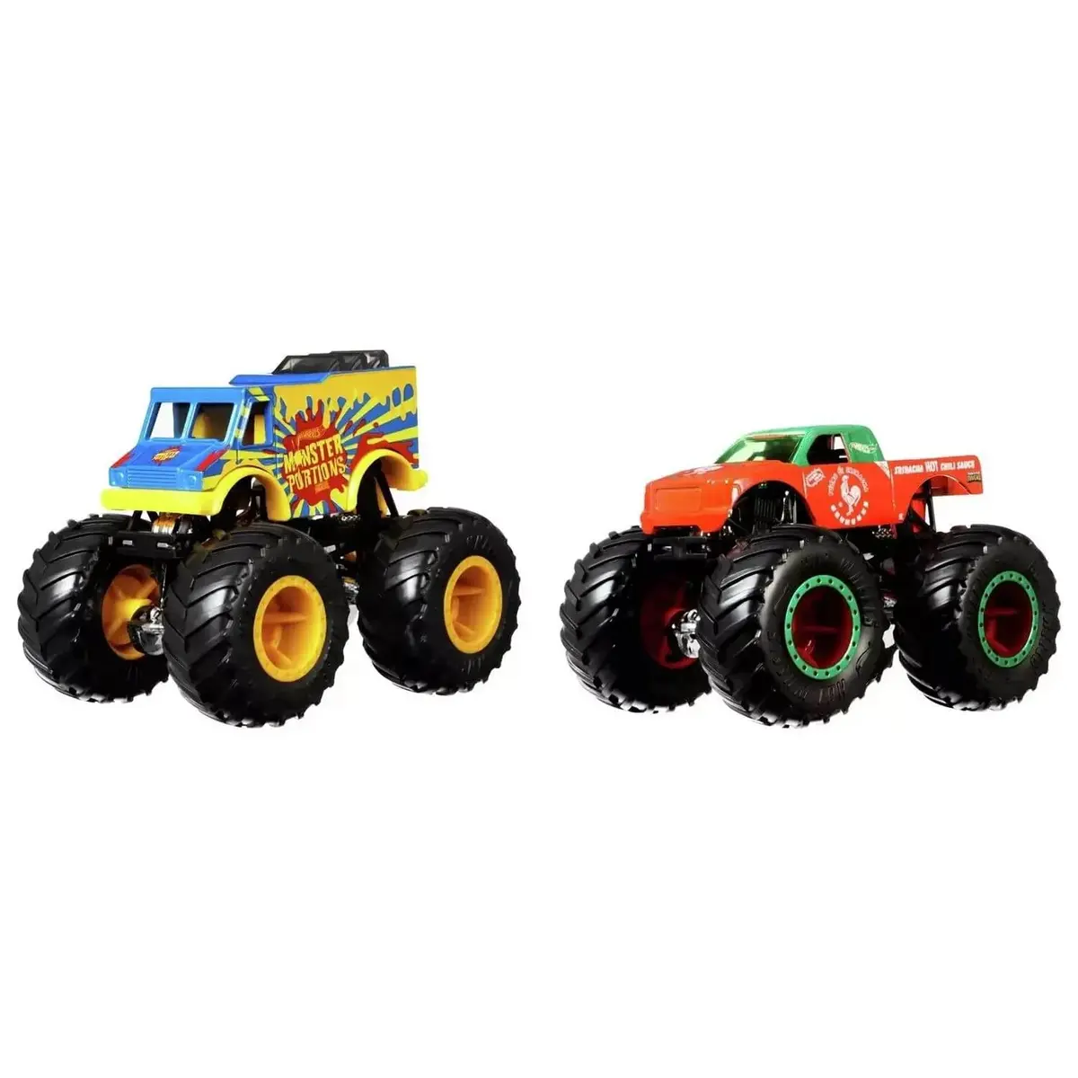 Hot Wheels Monster Trucks Güçlü İkili 1:64 Arabalar