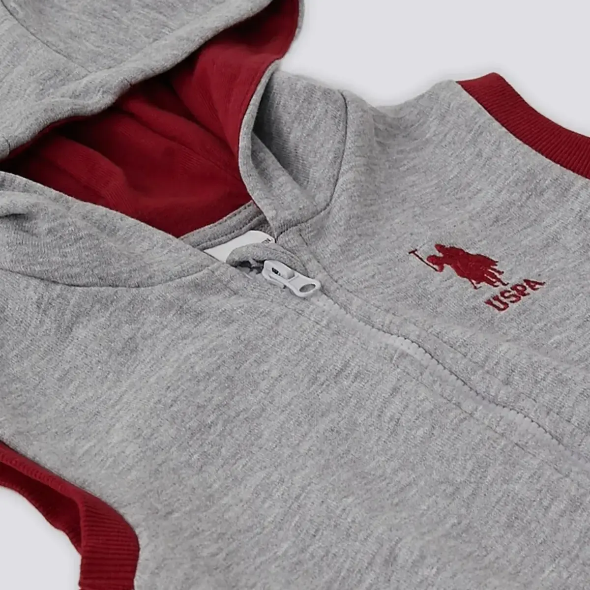 U.S. Polo 3lü Takım Bordo