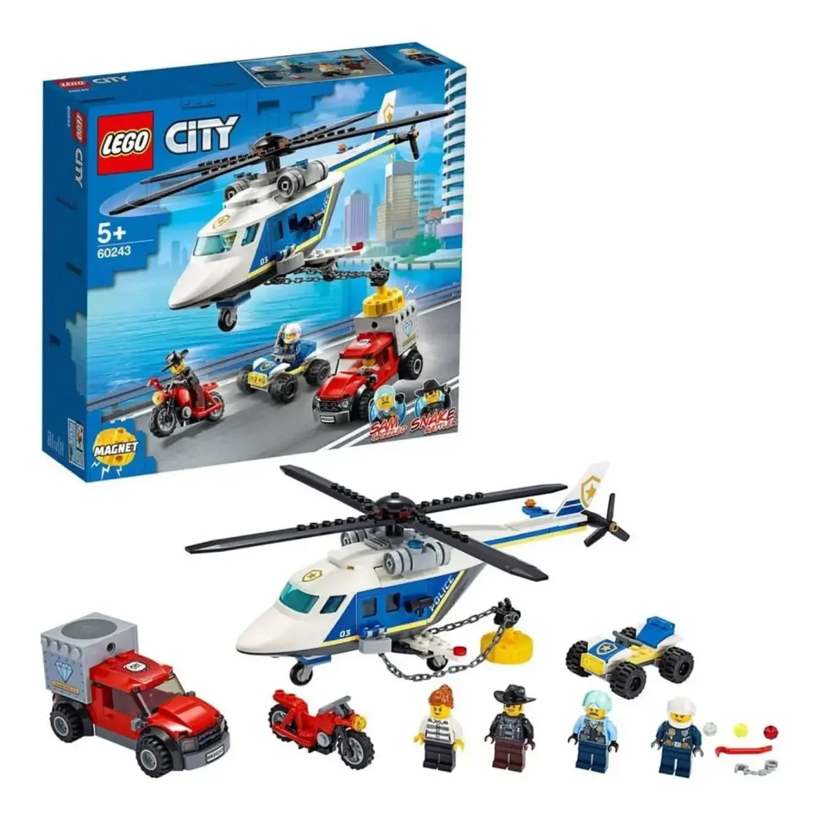 LEGO City Polis Helikopteri Takibi 60243