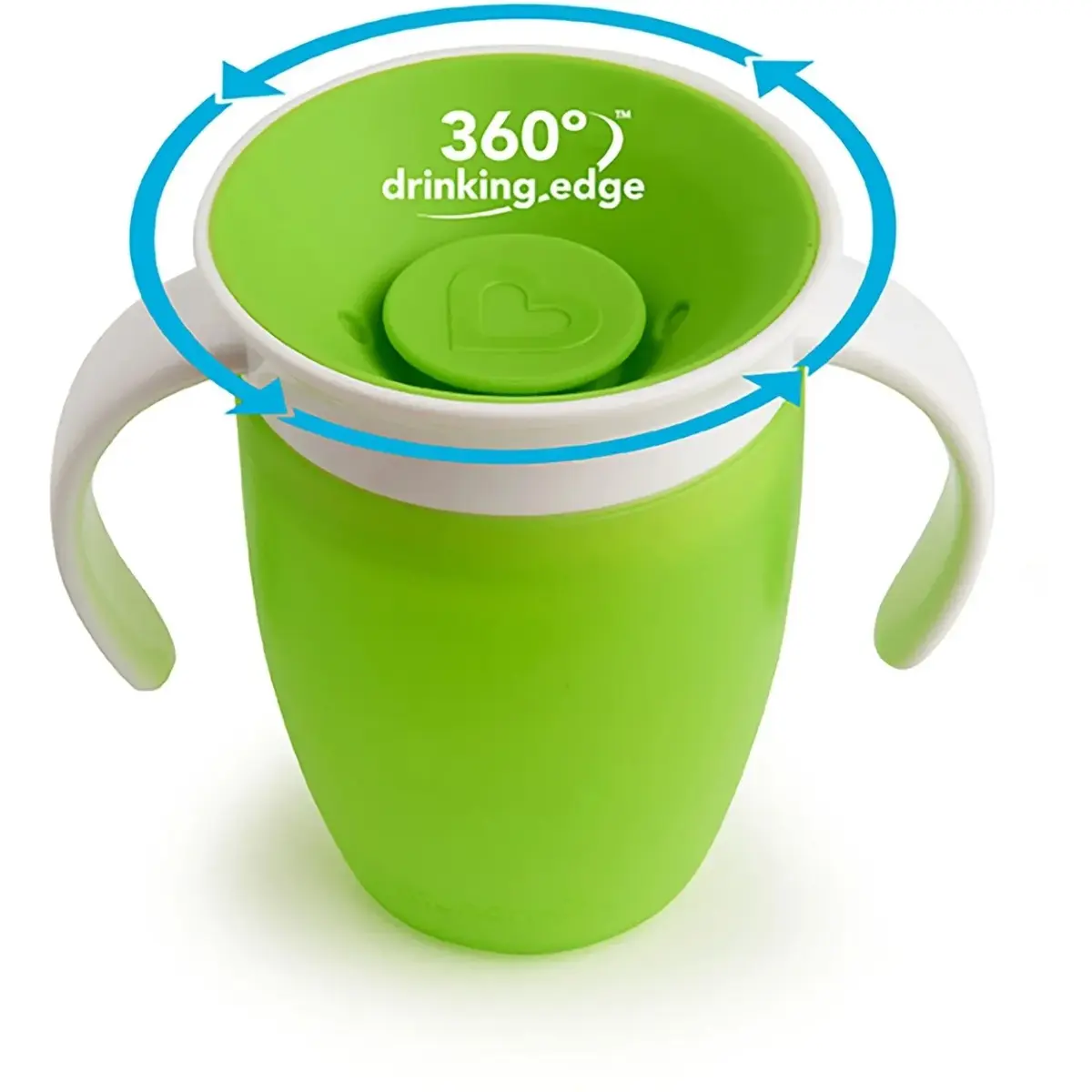 Munchkin Mucize 360 Alıştırma Bardağı Wildlove 207 ml Yeşil