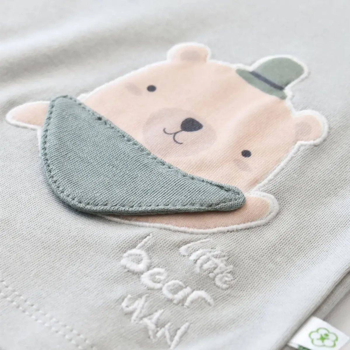 Bibaby Organik Hastane Çıkışı 5li Hug Me Bear Yeşil