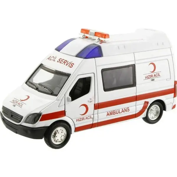 Işıklı Metal Çekbırak Ambulans