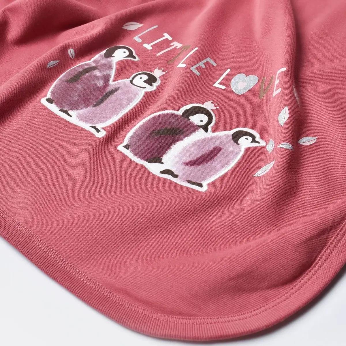 Bibaby Organik Battaniye Little Love Rose Dry
