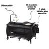 Kraft Monaco Dönenceli Oyun Parkı 70x120 cm Black