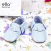 Ella Bonna Bebek Ayakkabısı Hakiki Deri Mavi
