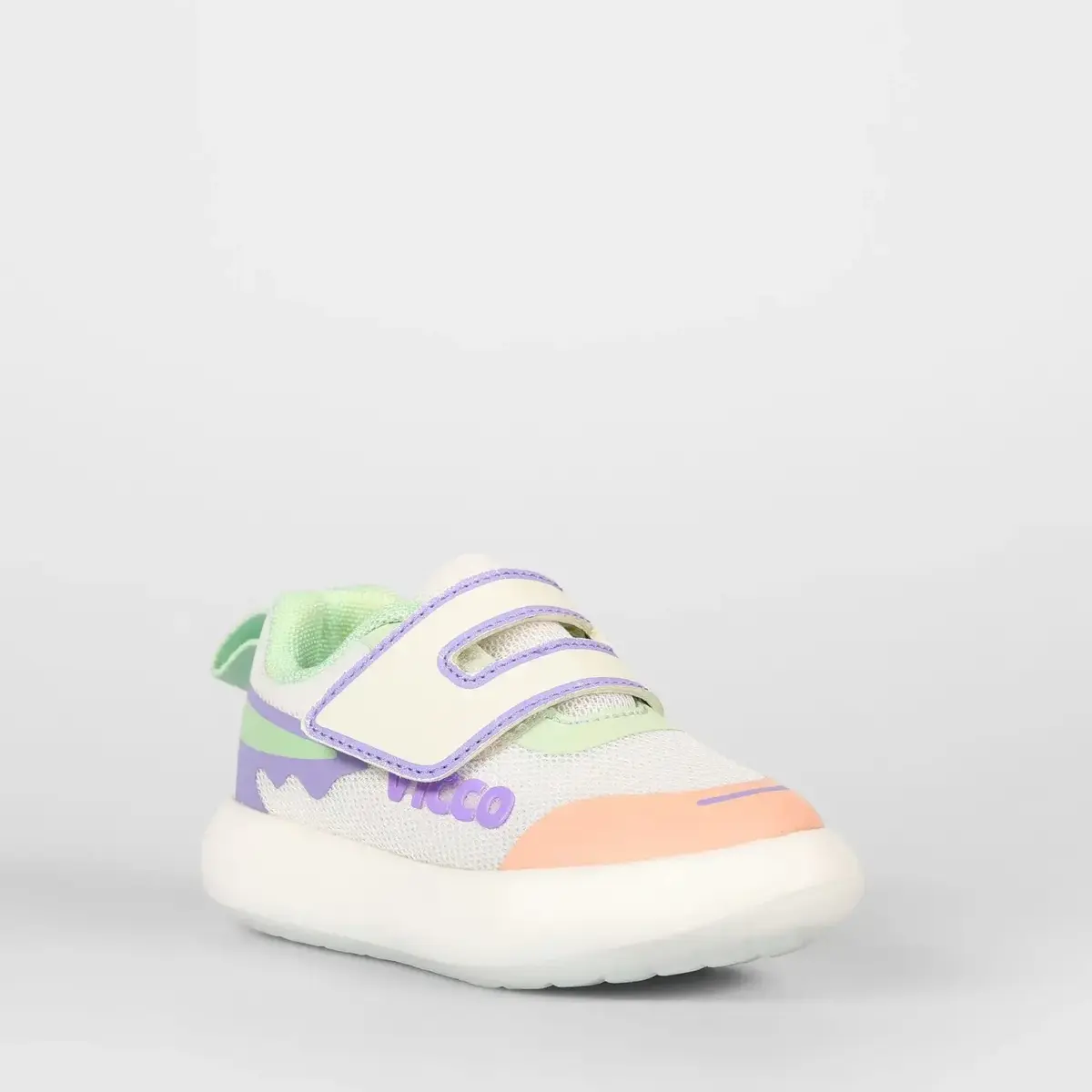 Vicco Melodic Ayakkabı Spor Işıklı Phylon Beyaz - Lila
