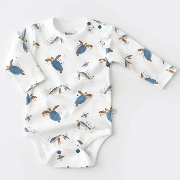 Bibaby Organik Body Caretta In Live İndigo