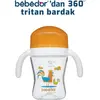 Bebedor 360° Dönen Tritan Kulplu Bardak 210 ml