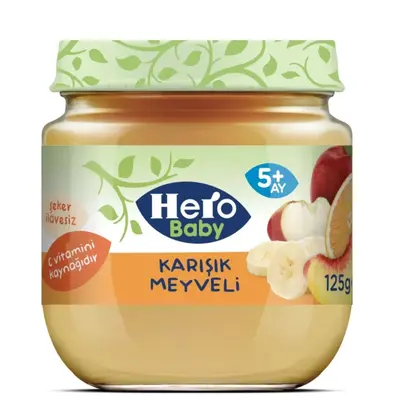 Ülker Hero Baby Kavanoz Maması Karışık Meyveli 125 gr