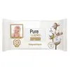 Pure Baby Organik Pamuklu Bebek Islak Havlu 90lı
