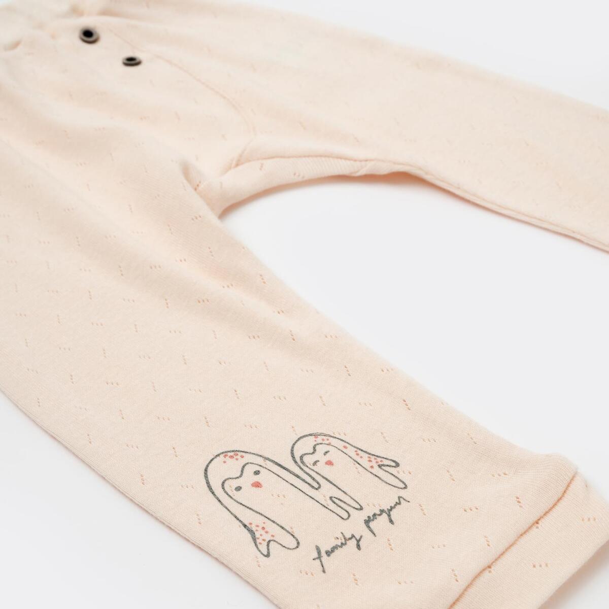 Bibaby Pantolon Patiksiz Family Penguins Somon