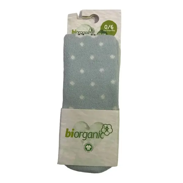 Bibaby Organik Çorap Külotlu Havlu Cute Face Mavi