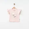 Winimo T-Shirt Cupcake Baskılı Pudra