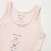 Natuline Organik Atlet Likralı Positive Butterfly 2li Pembe - Sarı