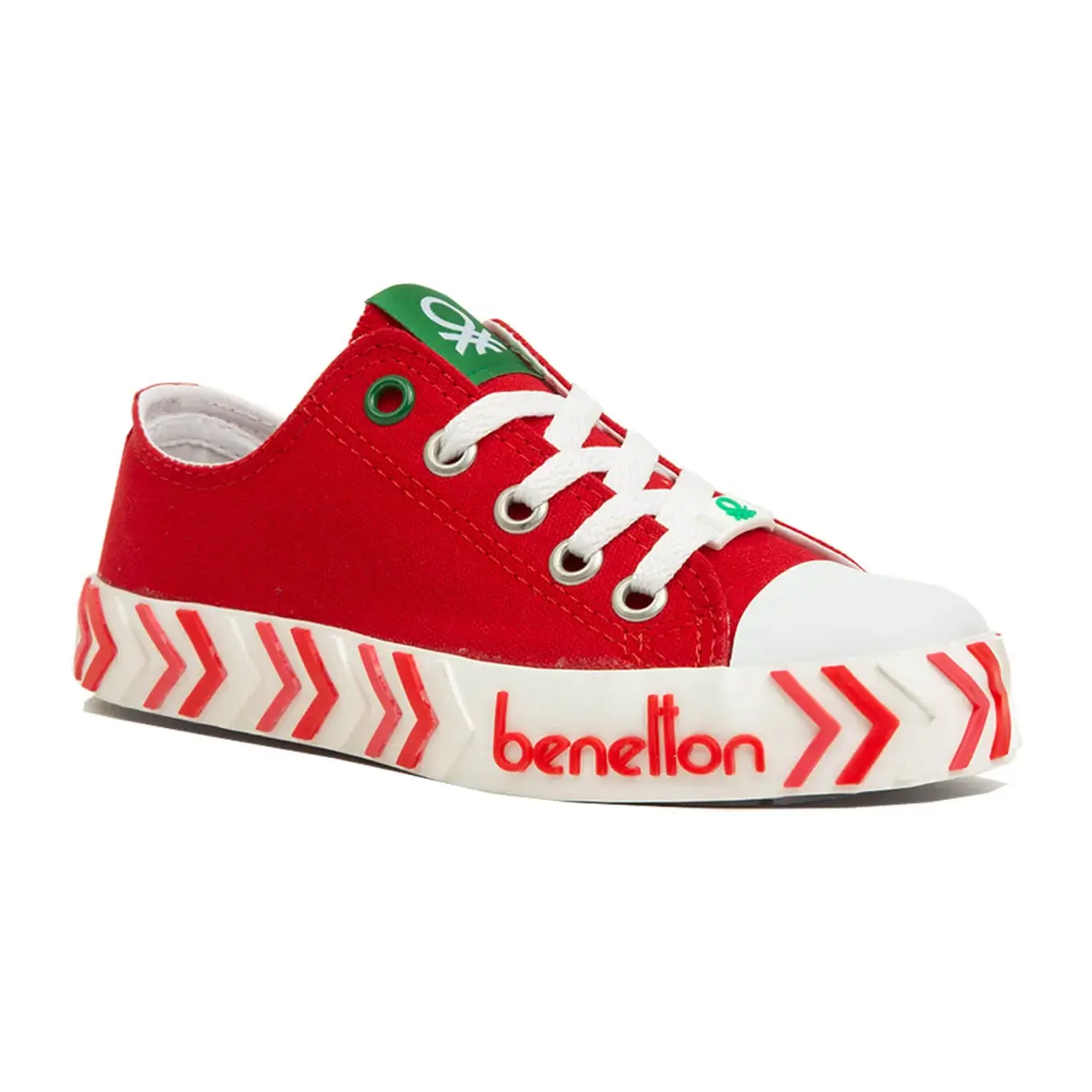 Benetton Ayakkabı Spor Filet Kırmızı