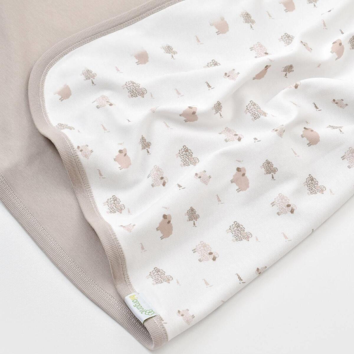 Bibaby Organik Battaniye Curly Sheep Bej