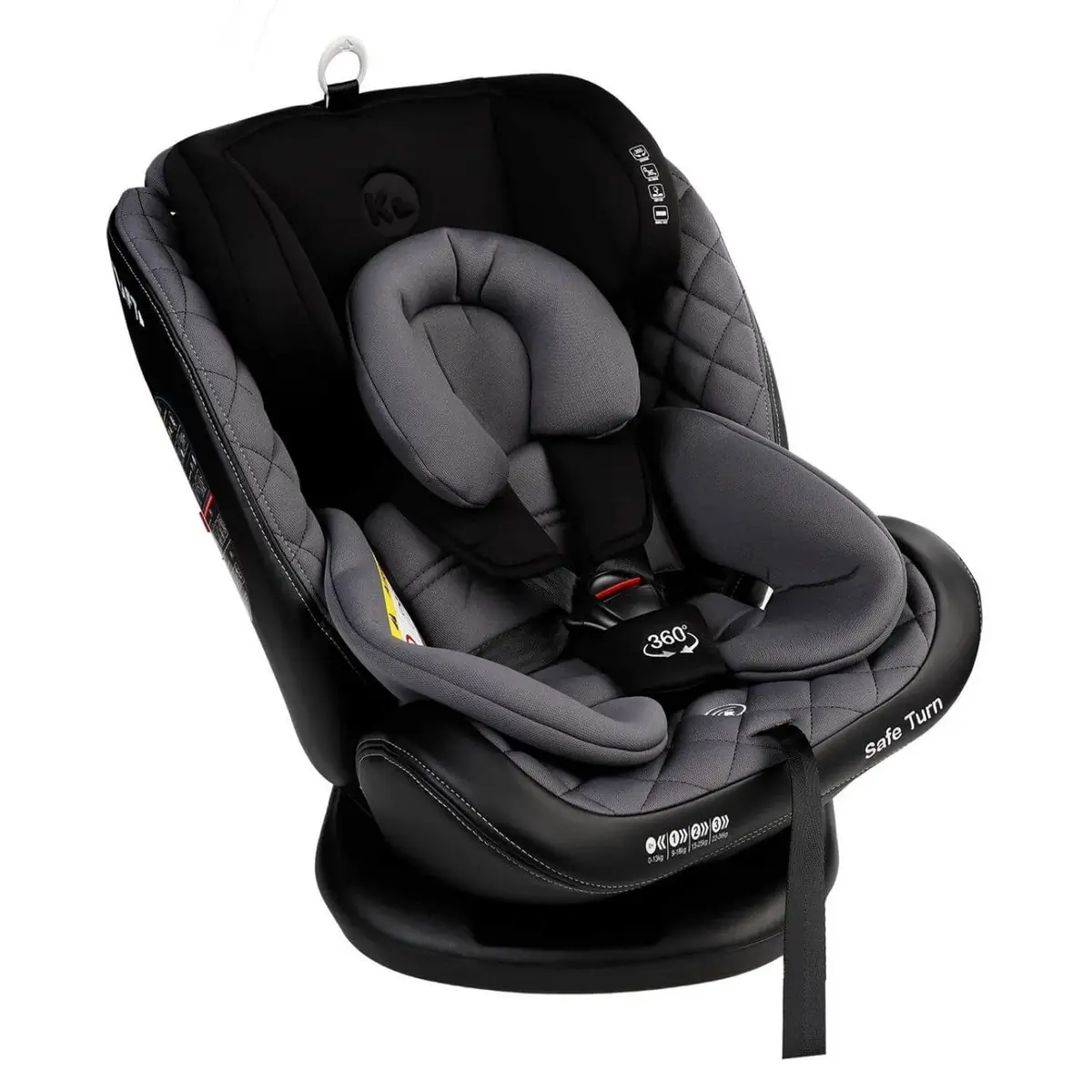 Kraft Safe Turn Oto Koltuğu 0-36 Kg Black Grey