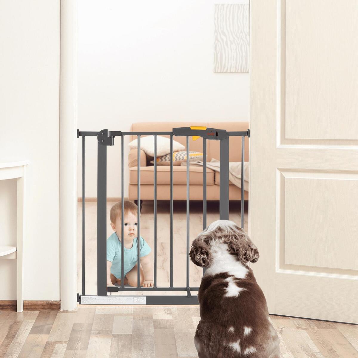 Kanz Safety Gate Güvenlik Kapısı 76 cm Krem