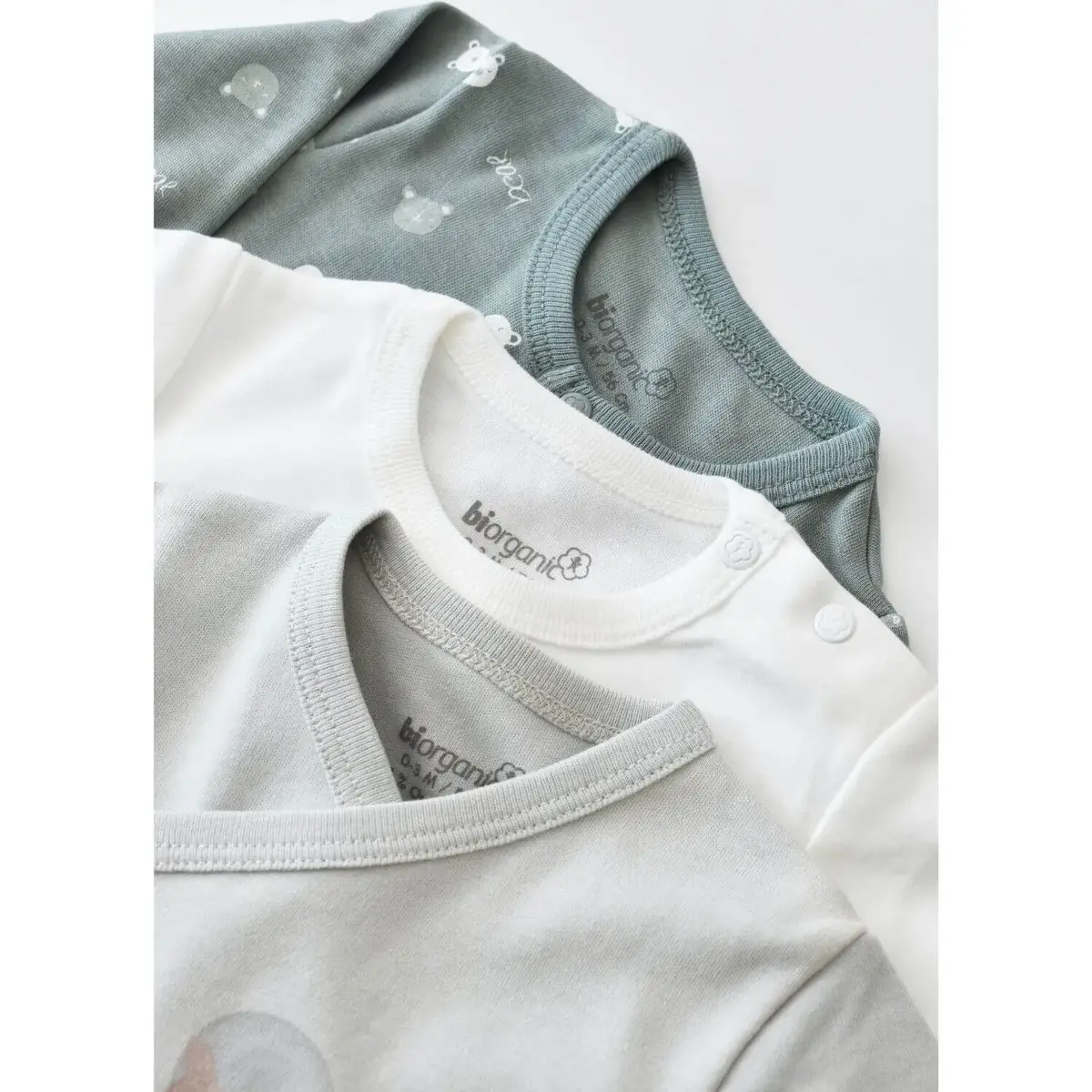 Bibaby Organik Hastane Çıkışı 10lu Hug Me Bear Yeşil