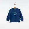 Bebolly Sweatshirt Gülenyüz Baskılı Lacivert