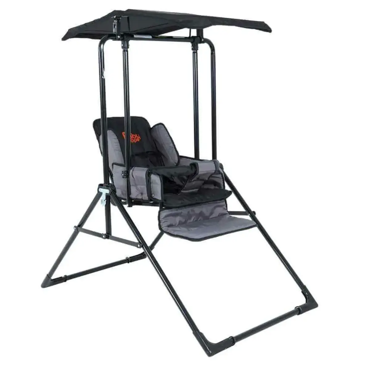 Babyhope Yatarlı Salıncak Kırçıllı Siyah