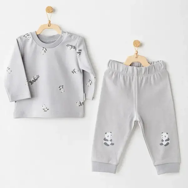 Andy Wawa 2li Takım Keep Smiling Gri