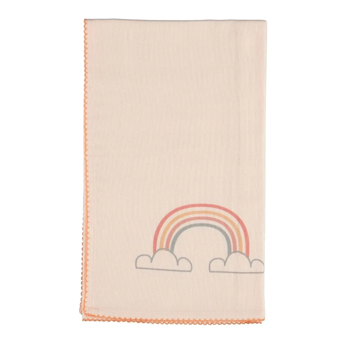 Bibaby Müslin Battaniye Sweet Rainbow Somon