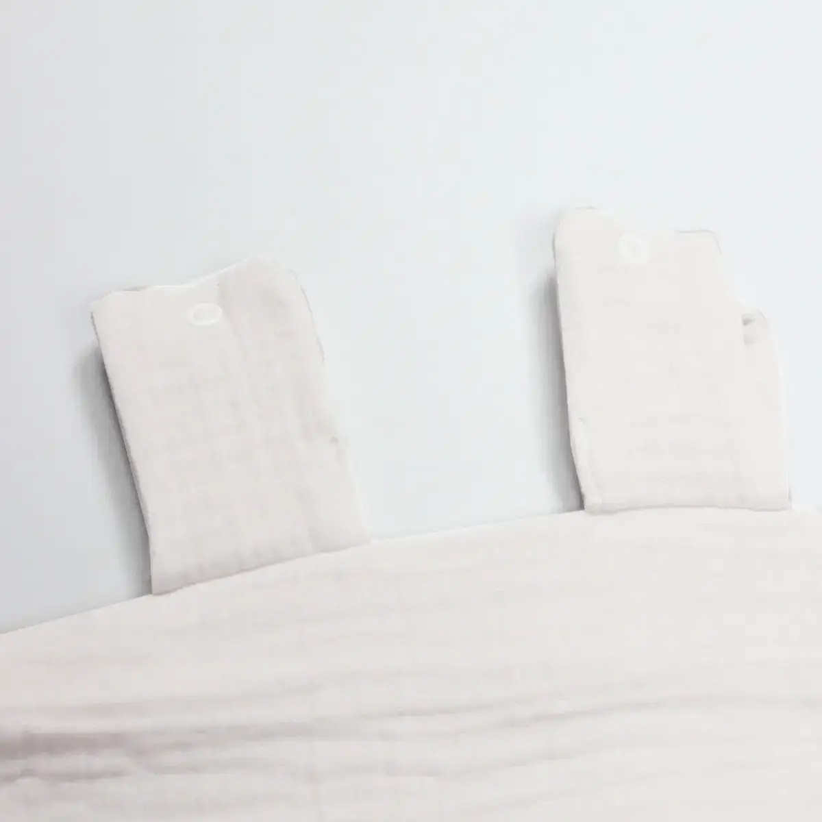 Bistyle Müslin Puset Yüz Örtüsü Fırfırlı Ekru