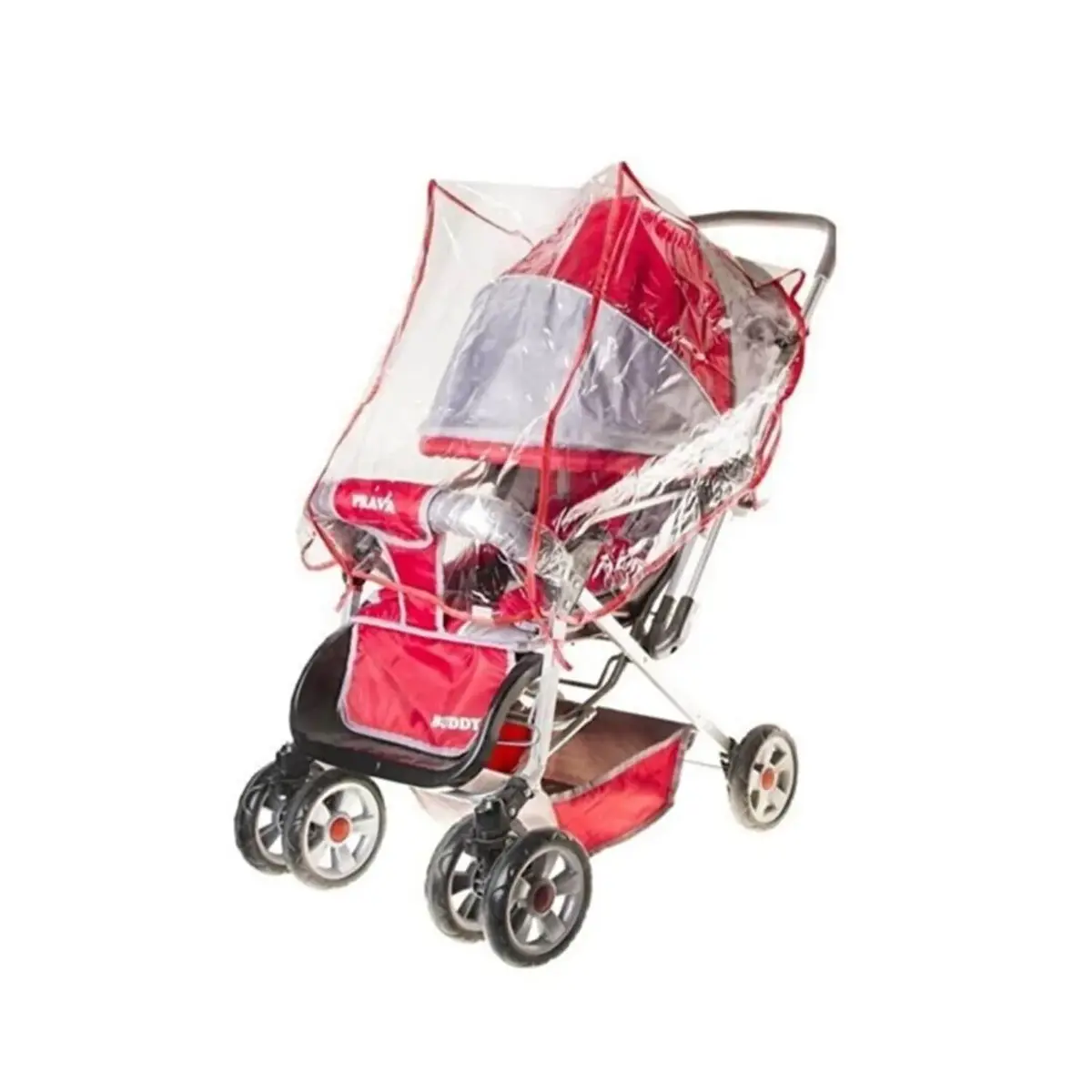 Mini Damla Puset Yağmurluğu Ftalatsız Kırmızı Mini Damla Puset Yağmurluğu Ftalatsız Kırmızı