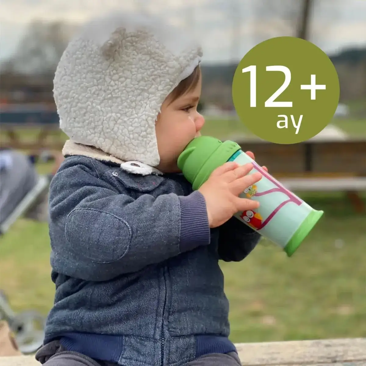 Bebedor Yalıtımlı Pipetli Alıştırma Bardağı 240 ml 
